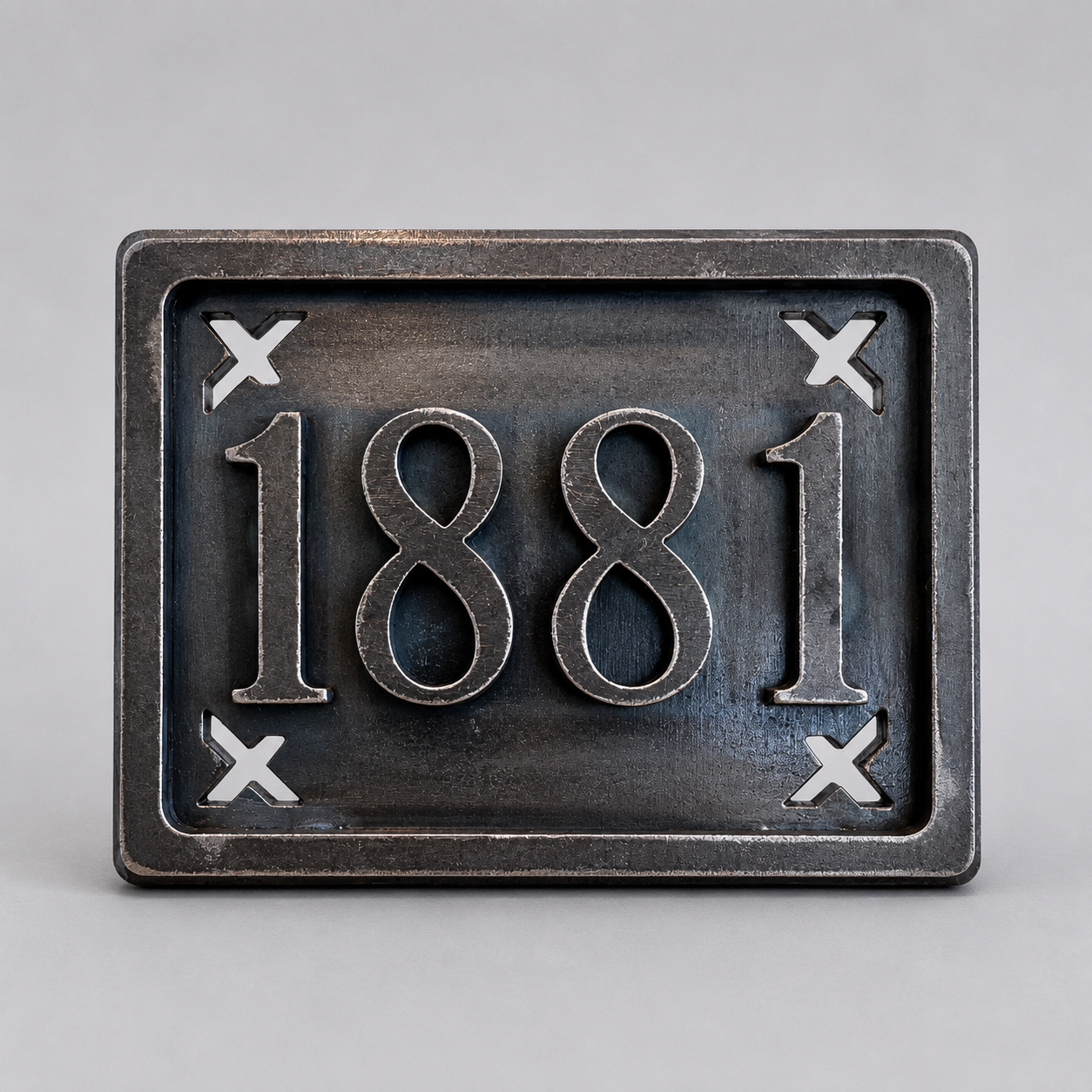 Custom Steel Hitch Covers for Trucks (2-Inch Receiver) | Raw or Powder Coated