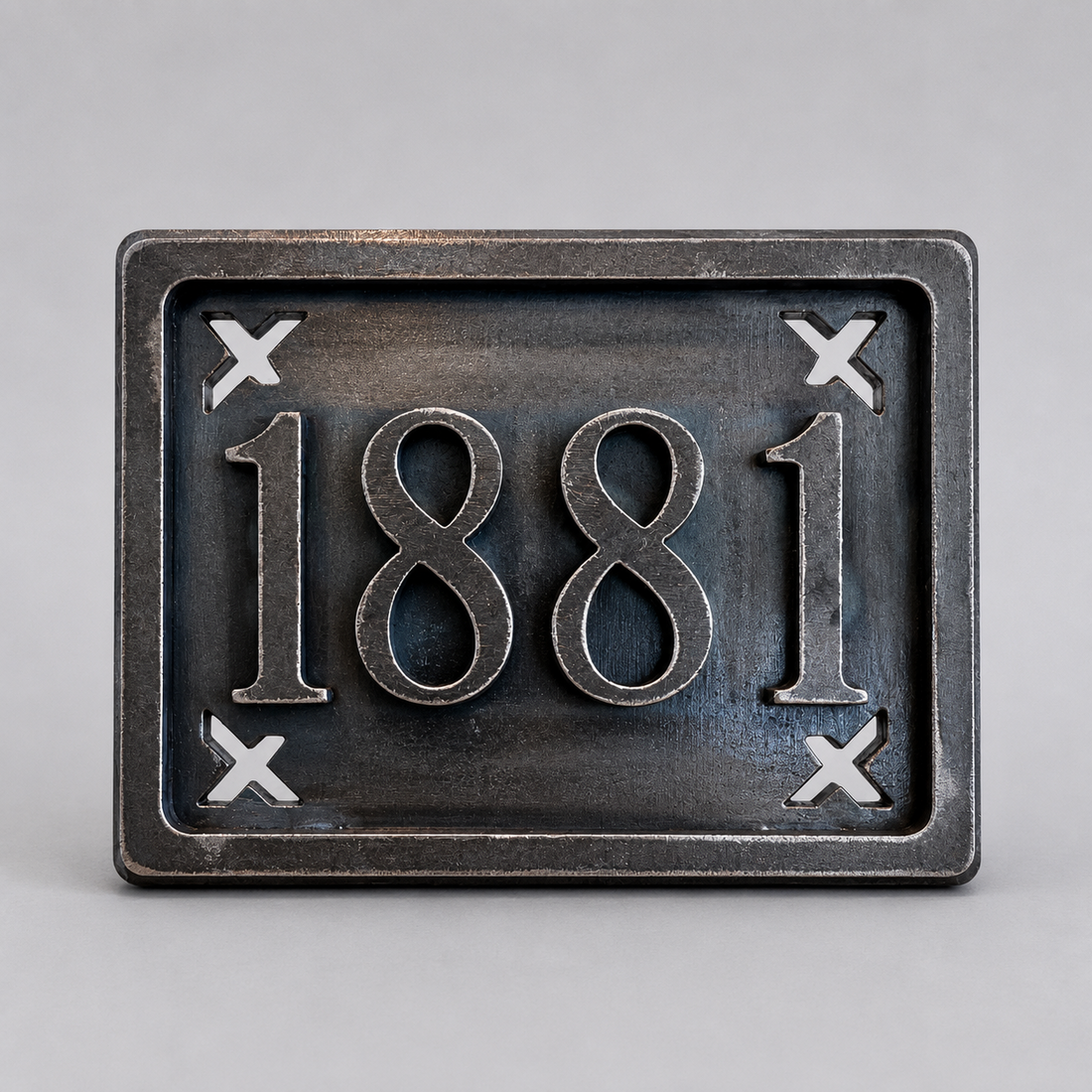 Custom Steel Hitch Covers for Trucks (2-Inch Receiver) | Raw or Powder Coated