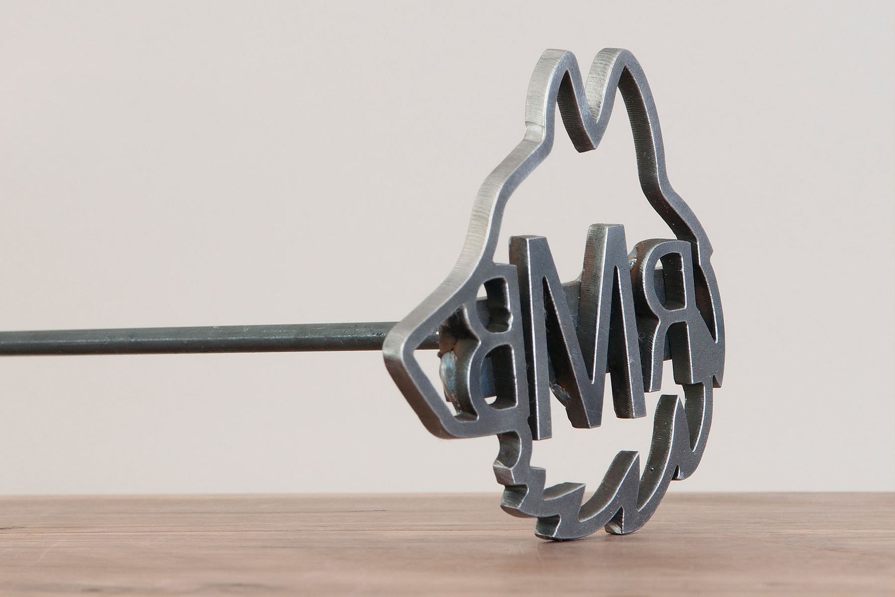 Wolf Branding Iron